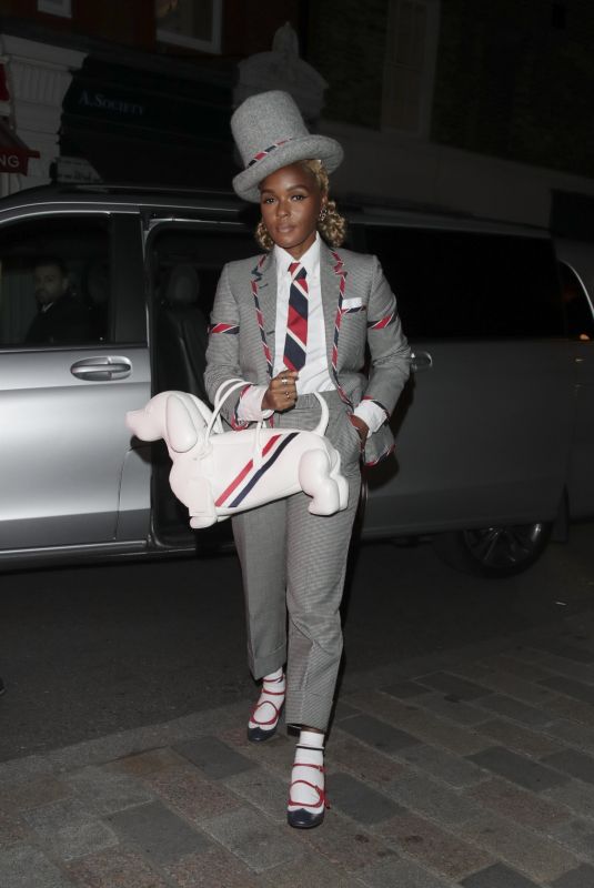JANELLE MONAE Arrives at Netflix Reception in London 10/15/2022