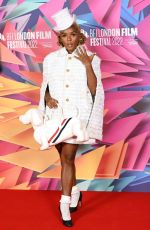 JANELLE MONAE at Gglass Onion: A Knives Out Mystery Premiere at BFI London Film Festival 10/16/2022