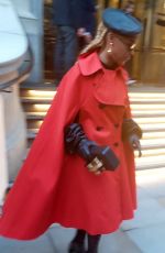 JANELLE MONAE Leaves Her Hotel in London 10/13/2022