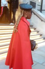 JANELLE MONAE Leaves Her Hotel in London 10/13/2022