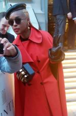 JANELLE MONAE Leaves Her Hotel in London 10/13/2022