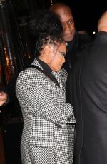 JANET JACKSON Leaves Reign Nightclub in London 10/11/2022