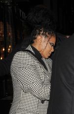 JANET JACKSON Leaves Reign Nightclub in London 10/11/2022