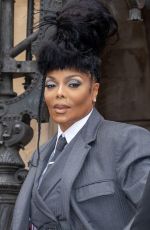 JANET JAKSON at Thom Browne SS3 Fashion Show in Paris 10/03/2022