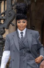 JANET JAKSON at Thom Browne SS3 Fashion Show in Paris 10/03/2022