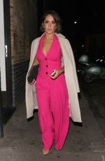 JANETTE MANRARA Leaves Chiltern Firehouse in London 10/26/2022