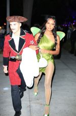 JASMINE TOOKES Arrives at Casamigos Halloween Party in Beverly Hills 10/28/2022
