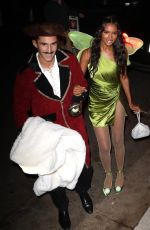 JASMINE TOOKES Arrives at Casamigos Halloween Party in Beverly Hills 10/28/2022