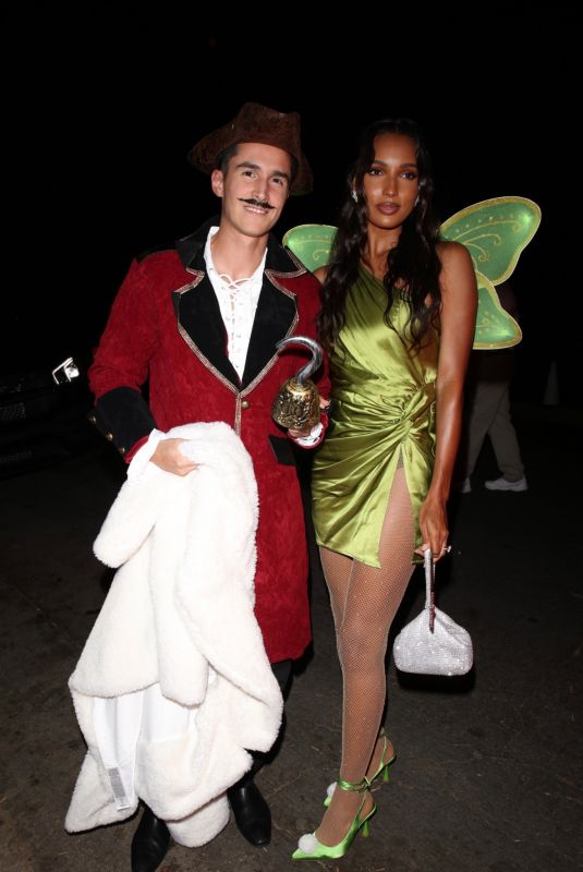 JASMINE TOOKES Arrives at Casamigos Halloween Party in Beverly Hills 10/28/2022