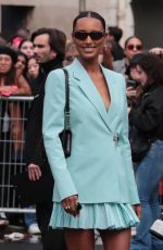 JASMINE TOOKES Arrives at Givenchy Fashion Show in Paris 10/02/20222