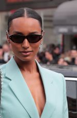 JASMINE TOOKES Arrives at Givenchy Fashion Show in Paris 10/02/20222
