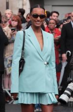 JASMINE TOOKES Arrives at Givenchy Fashion Show in Paris 10/02/20222