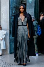 JASMINE TOOKES at Elie Saab Show at Paris Fashion Week 10/01/2022