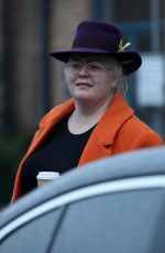 JAYDE ADAMS Heading to Strictly Come Dancing Rehersal in London 10/21/2022
