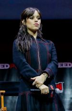 JENNA ORTEGA at Wednesday Panel at New York Comic-con 10/08/2022