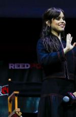 JENNA ORTEGA at Wednesday Panel at New York Comic-con 10/08/2022
