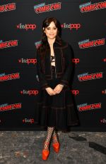 JENNA ORTEGA at Wednesday Panel at New York Comic-con 10/08/2022