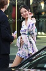 JENNIE at Chanel SS23 Fashion Show in Paris 10/04/2022