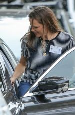 JENNIFER GARNER Leaves Her Son School in Santa Monica 10/14/2022