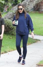 JENNIFER GARNER Out in Brentwood 10/10/2022