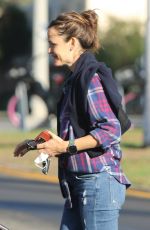 JENNIFER GARNER Out with a Friend in Santa Monica 10/17/2022