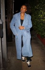 JENNIFER HUDSON Leaves Giorgio Baldi in West Hollywood 10/27/2022