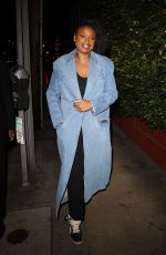JENNIFER HUDSON Leaves Giorgio Baldi in West Hollywood 10/27/2022