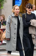 JENNIFER LAWRENCE and CAMILA MORRONE Out in New York 10/01/2022