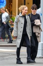 JENNIFER LAWRENCE and CAMILA MORRONE Out in New York 10/01/2022
