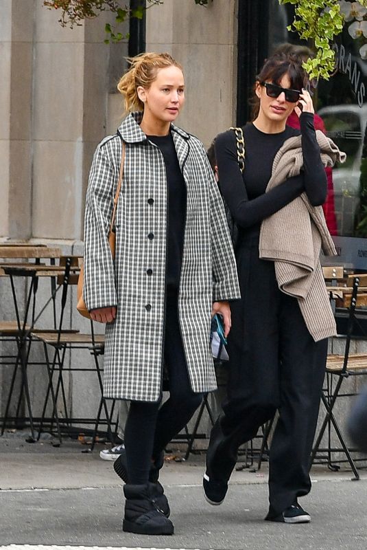 JENNIFER LAWRENCE and CAMILA MORRONE Out in New York 10/01/2022