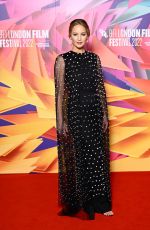 JENNIFER LAWRENCE at Causeway Premiere at 66th BFI London Film Festival 10/08/2022