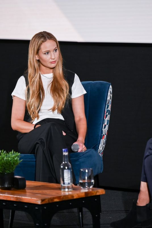 JENNIFER LAWRENCE at Screen Talk at 66th BFI London Film Festival 10/08/2022