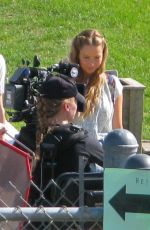 JENNIFER LAWRENCE on the Set of Her Latest Project in Montauk 10/12/2022