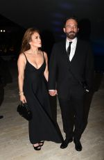 JENNIFER LOPEZ and Ben Affleck Arrives at Celebration of Life for J.R. Ridinger in Miami 10/08/2022