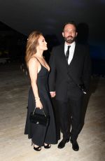JENNIFER LOPEZ and Ben Affleck Arrives at Celebration of Life for J.R. Ridinger in Miami 10/08/2022