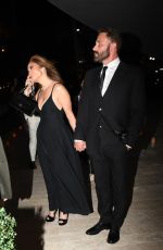 JENNIFER LOPEZ and Ben Affleck Arrives at Celebration of Life for J.R. Ridinger in Miami 10/08/2022