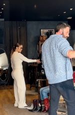 JENNIFER LOPEZ and Ben Affleck Shopping at Boot Star, A Classic American Western Boots Store in West Hollywood 10/22/2022