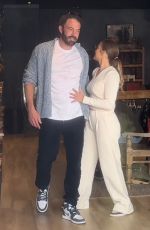 JENNIFER LOPEZ and Ben Affleck Shopping at Boot Star, A Classic American Western Boots Store in West Hollywood 10/22/2022
