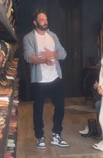 JENNIFER LOPEZ and Ben Affleck Shopping at Boot Star, A Classic American Western Boots Store in West Hollywood 10/22/2022
