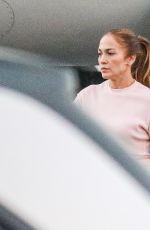 JENNIFER LOPEZ Arrives in Los Angeles on a Private Jet 10/09/2022