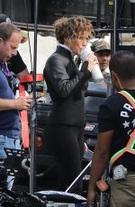 JENNIFER LOPEZ on the Set of Her New Movie Atlas in Los Angeles 10/11/2022