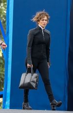 JENNIFER LOPEZ on the Set of Her New Movie Atlas in Los Angeles 10/11/2022