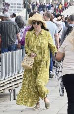 JENNIFER TILLY Out on Holidays in Venice 10/15/2022