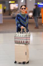 JESSICA ALBA Arrives at New York