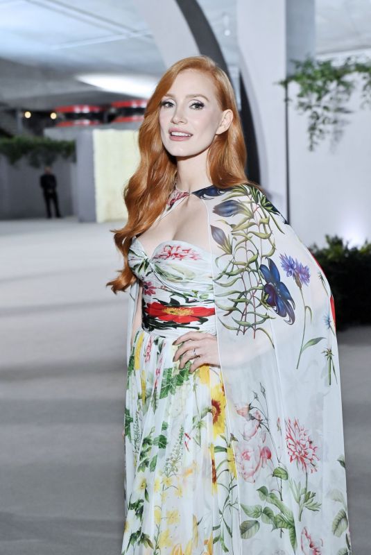 JESSICA CHASTAIN at 2nd Annual Academy Museum Gala Afterparty in West Hollywood 10/15/2022