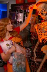 JESSICA CHASTAIN at Jimmy Kimmel Live 10/12/2022
