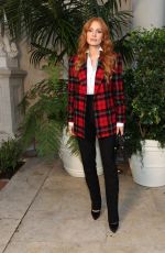 JESSICA CHASTAIN at Ralph Lauren SS23 Runway Show in San Marino, California 10/13/2022