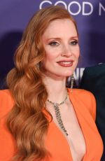 JESSICA CHASTAIN at The Good Nurse Premiere at 66th BFI London Film Festival 10/10/2022