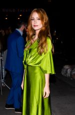 JESSICA CHASTAIN Night Out in New York 10/19/2022
