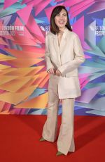 JESSICA HENWICK at Gglass Onion: A Knives Out Mystery at BFI London Film Festival 10/16/2022